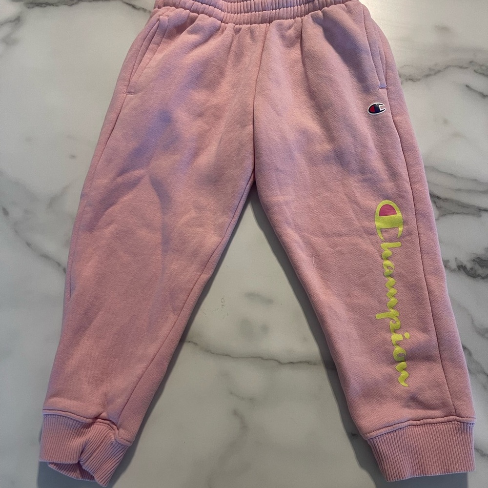 Champion Kids Pink Sweatpants